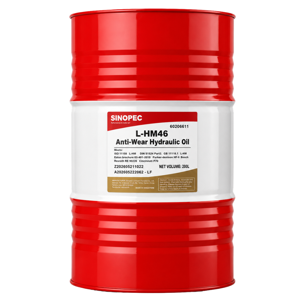 Nhớt thủy lực Sinopec L-HM 46 - 200L