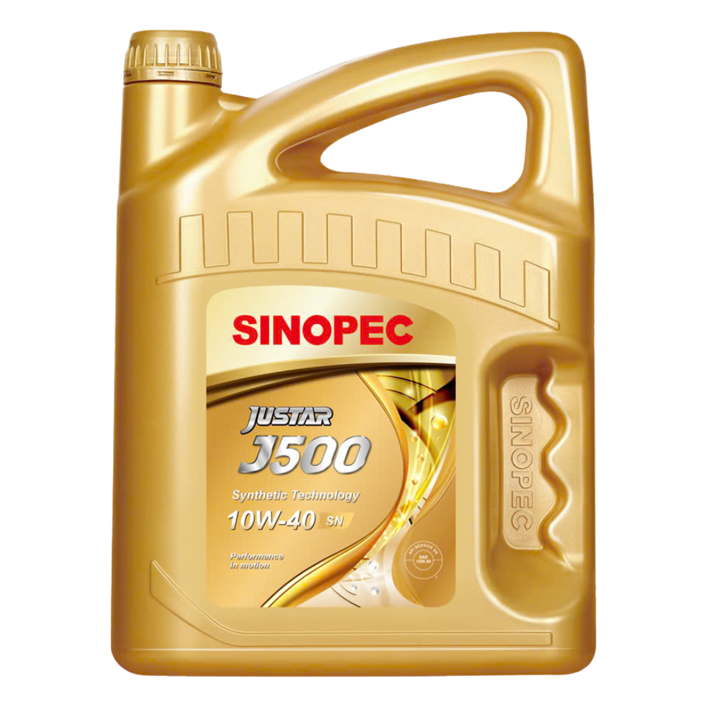 Dầu(Nhớt) Sinopec Justar J500 SN/CF 10W-40 - 4L