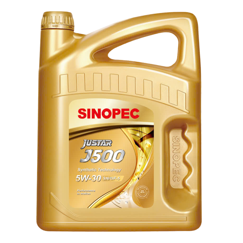 Dầu(Nhớt) Sinopec Justar J500 SN/GF-5 5W-30 - 4L