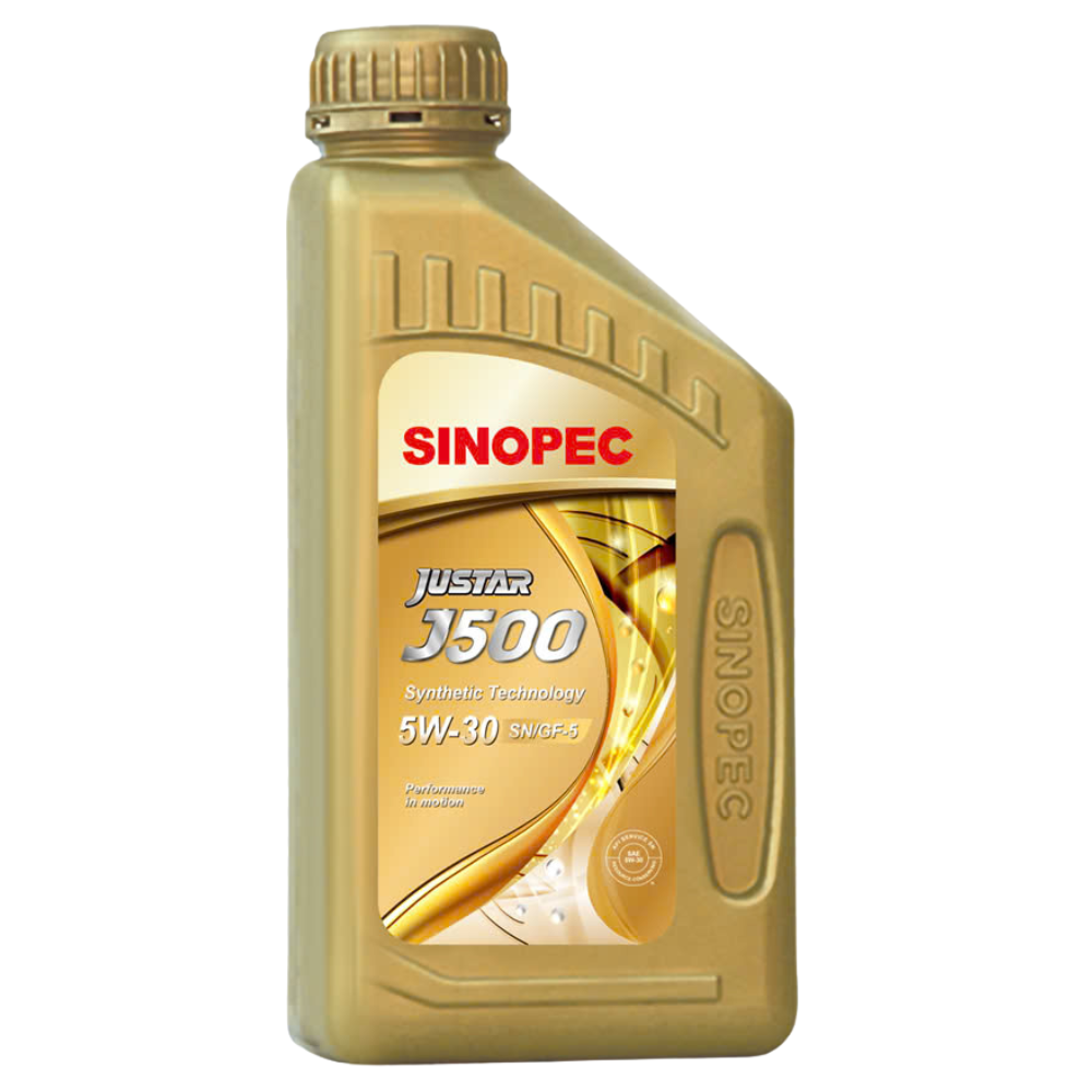 Dầu(Nhớt) Sinopec Justar J500 SN/GF-5 5W-30 - 1L